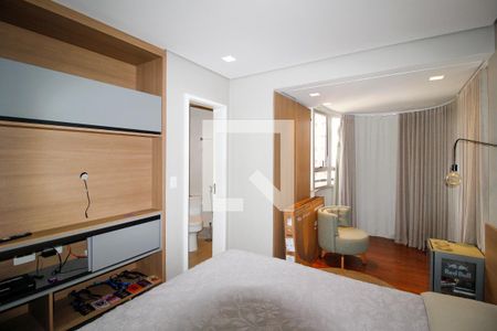 Quarto de apartamento à venda com 1 quarto, 55m² em Lourdes, Belo Horizonte