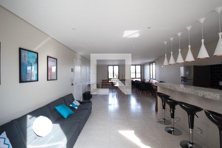 Apartamento para alugar com 38m², 2 quartos e 1 vagaÁrea comum - Salão de festas