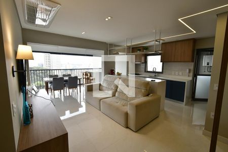 Sala de apartamento à venda com 3 quartos, 107m² em Jardim Brasil, Campinas