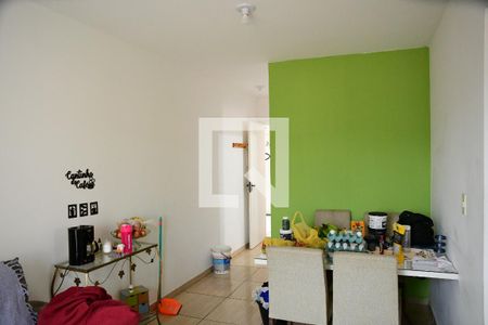 Sala de apartamento para alugar com 2 quartos, 48m² em Vila São Joaquim, Cotia