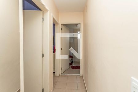 Corredor  de apartamento à venda com 2 quartos, 46m² em Eldorado, Diadema