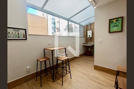 Área gourmet/ Cozinha americana  de apartamento para alugar com 2 quartos, 65m² em Ipanema, Rio de Janeiro