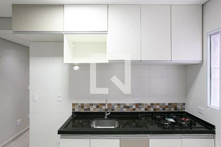 Cozinha - Armários de apartamento para alugar com 1 quarto, 45m² em Jardim Primavera (zona Norte), São Paulo