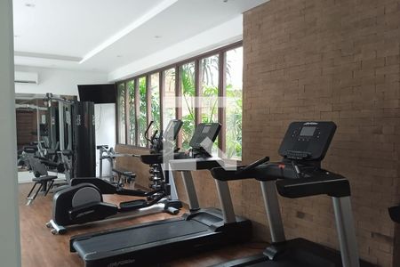 Apartamento para alugar com 182m², 2 quartos e 3 vagasÁrea comum - Academia