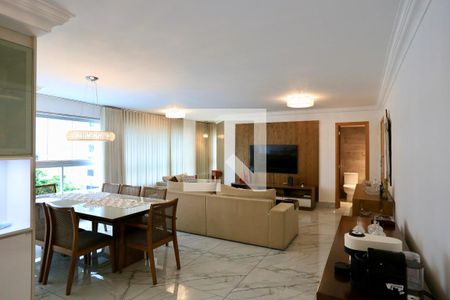 Sala de apartamento para alugar com 4 quartos, 150m² em Funcionários, Belo Horizonte