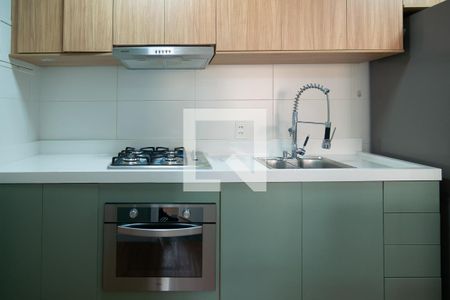 Cozinha de apartamento para alugar com 2 quartos, 37m² em Bela Vista, São Paulo