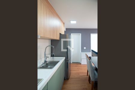 Cozinha de apartamento para alugar com 2 quartos, 37m² em Bela Vista, São Paulo