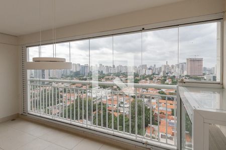 Varanda de apartamento à venda com 2 quartos, 74m² em Vila Cordeiro, São Paulo