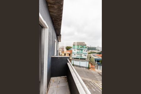 Varanda do Quarto de casa para alugar com 1 quarto, 45m² em Vila Metalurgica, Santo André