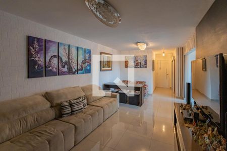Sala de apartamento à venda com 4 quartos, 96m² em Sion, Belo Horizonte