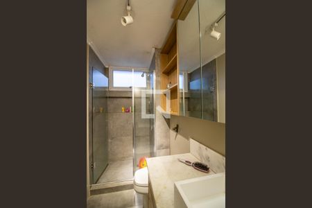 Banheiro da Suíte de apartamento à venda com 3 quartos, 114m² em Petrópolis, Porto Alegre