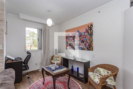 Sala de apartamento à venda com 1 quarto, 55m² em Vila Liviero, São Paulo