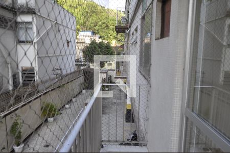 Varanda de apartamento para alugar com 2 quartos, 68m² em Riachuelo, Rio de Janeiro