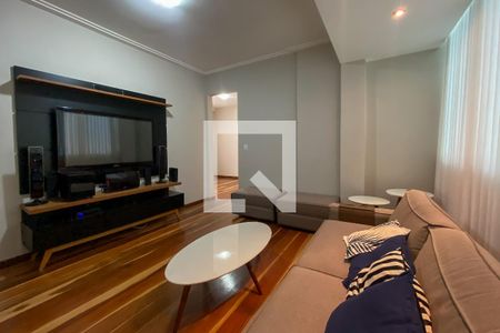 Sala  de apartamento para alugar com 3 quartos, 105m² em Buritis, Belo Horizonte