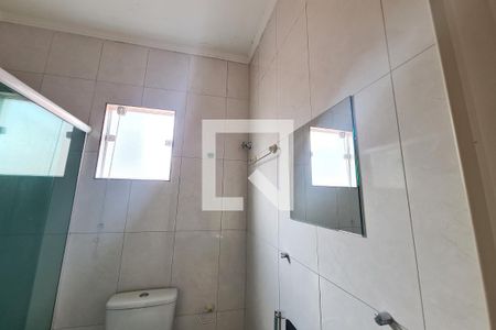 Banheiro da Suíte de casa de condomínio para alugar com 1 quarto, 45m² em Vila Prudente, São Paulo