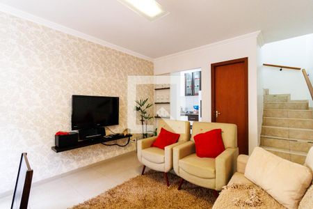 Sala de casa de condomínio à venda com 3 quartos, 97m² em Jardim Umarizal, São Paulo