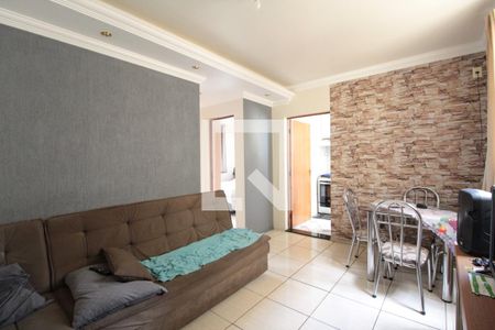 Sala de apartamento à venda com 2 quartos, 50m² em Piratininga, Belo Horizonte