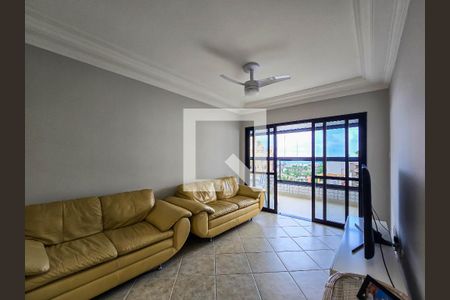Sala de apartamento para alugar com 3 quartos, 127m² em Balneario Cidade Atlantica, Guarujá