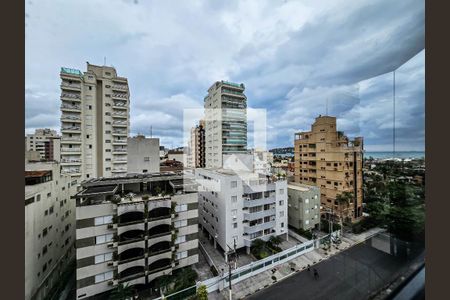 Vista da Sacada de apartamento para alugar com 3 quartos, 127m² em Balneario Cidade Atlantica, Guarujá