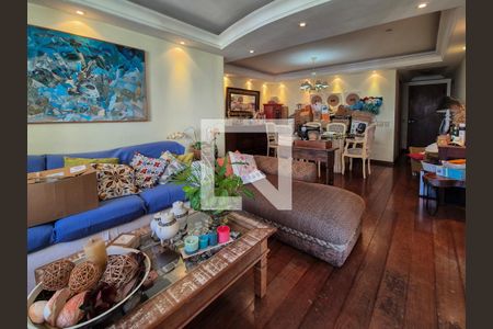 Sala de apartamento à venda com 4 quartos, 159m² em Barra da Tijuca, Rio de Janeiro