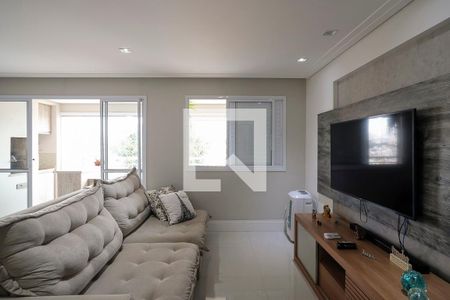 Sala de apartamento à venda com 3 quartos, 123m² em Olímpico, São Caetano do Sul