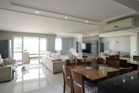 Sala de apartamento à venda com 3 quartos, 123m² em Olímpico, São Caetano do Sul