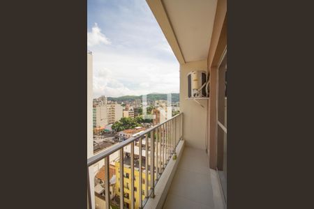 Varanda da Sala de apartamento à venda com 3 quartos, 102m² em Grajaú, Rio de Janeiro