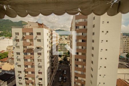Vista da Suíte de apartamento à venda com 3 quartos, 102m² em Grajaú, Rio de Janeiro