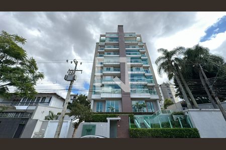 FAchada  de apartamento para alugar com 1 quarto, 44m² em Alto da Rua Xv, Curitiba