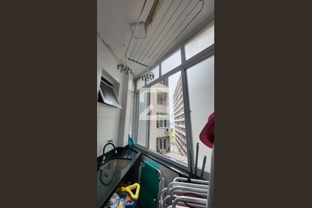 Studio para alugar com 30m², 1 quarto e 1 vaga Studio para alugar com 30m², 1 quarto e 1 vagaDetalhe da area de serviço