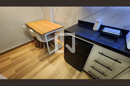 Studio para alugar com 30m², 1 quarto e 1 vaga Studio para alugar com 30m², 1 quarto e 1 vagaCozinha
