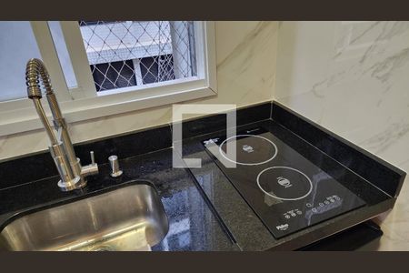 Studio para alugar com 30m², 1 quarto e 1 vaga Studio para alugar com 30m², 1 quarto e 1 vagaDetalhe da cozinha