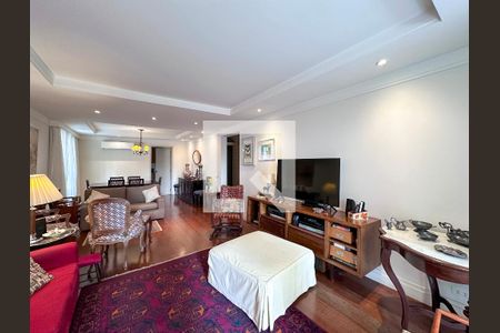 Sala de apartamento para alugar com 3 quartos, 210m² em Brooklin Novo, São Paulo