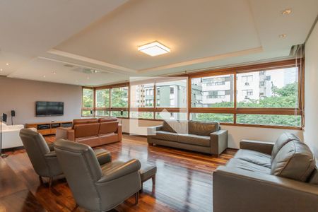 Sala de apartamento à venda com 4 quartos, 216m² em Independência, Porto Alegre