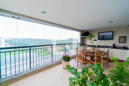 Sacada Gourmet de apartamento para alugar com 3 quartos, 128m² em Vila Guarani (z Sul), São Paulo