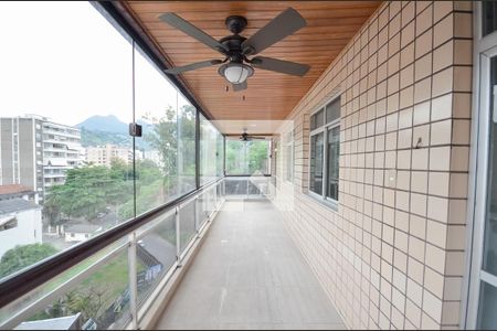 Varanda da Sala de apartamento à venda com 3 quartos, 263m² em Tijuca, Rio de Janeiro