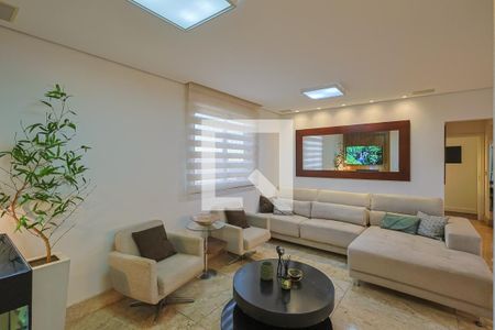 Sala de apartamento à venda com 4 quartos, 144m² em Buritis, Belo Horizonte