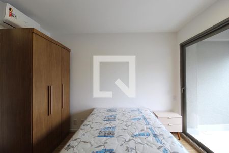Sala/Quarto de kitnet/studio para alugar com 1 quarto, 29m² em Indianópolis, São Paulo