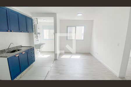 Sala - Sala de Jantar de apartamento para alugar com 2 quartos, 47m² em Centro, Santo André