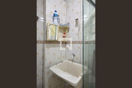 Studio para alugar com 33m², 1 quarto e 1 vaga Studio para alugar com 33m², 1 quarto e 1 vagaBanheiro