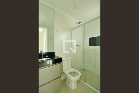 Suíte - Banheiro do Quarto 1 de apartamento para alugar com 2 quartos, 67m² em Parque das Nações, Santo André