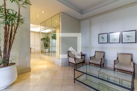 Apartamento à venda com 125m², 2 quartos e 3 vagasHall social