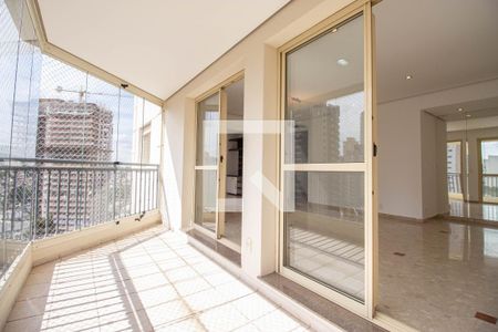 Varanda da Sala de apartamento para alugar com 3 quartos, 123m² em Jardim Vila Mariana, São Paulo