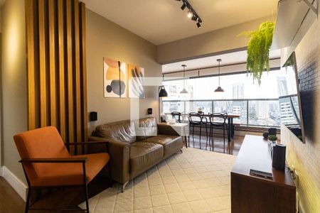 Sala de apartamento à venda com 3 quartos, 99m² em Vila Gumercindo , São Paulo