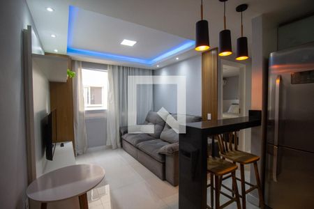 Sala de apartamento para alugar com 2 quartos, 43m² em Recreio dos Bandeirantes, Rio de Janeiro