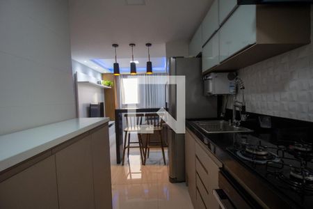 Apartamento para alugar com 43m², 2 quartos e 1 vaga Apartamento para alugar com 43m², 2 quartos e 1 vagaCozinha e Área de Serviço