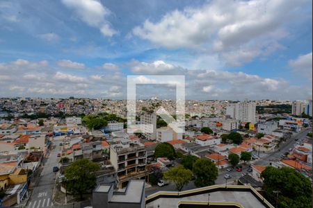 sacada da sala - vista de apartamento para alugar com 2 quartos, 48m² em Taboão, São Bernardo do Campo