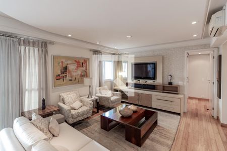 Sala de Estar  de apartamento para alugar com 2 quartos, 111m² em Brooklin, São Paulo