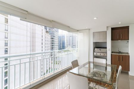 Varanda Gourmet de apartamento para alugar com 4 quartos, 143m² em Chácara Santo Antônio (zona Sul), São Paulo