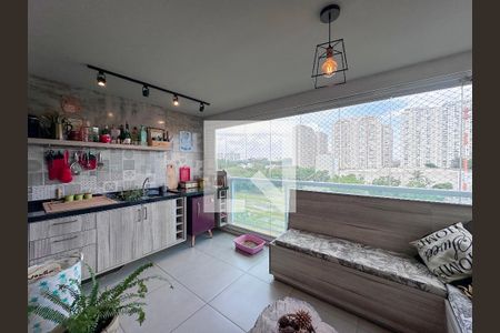 Sacada de apartamento à venda com 2 quartos, 68m² em Jardim Dom Bosco, São Paulo